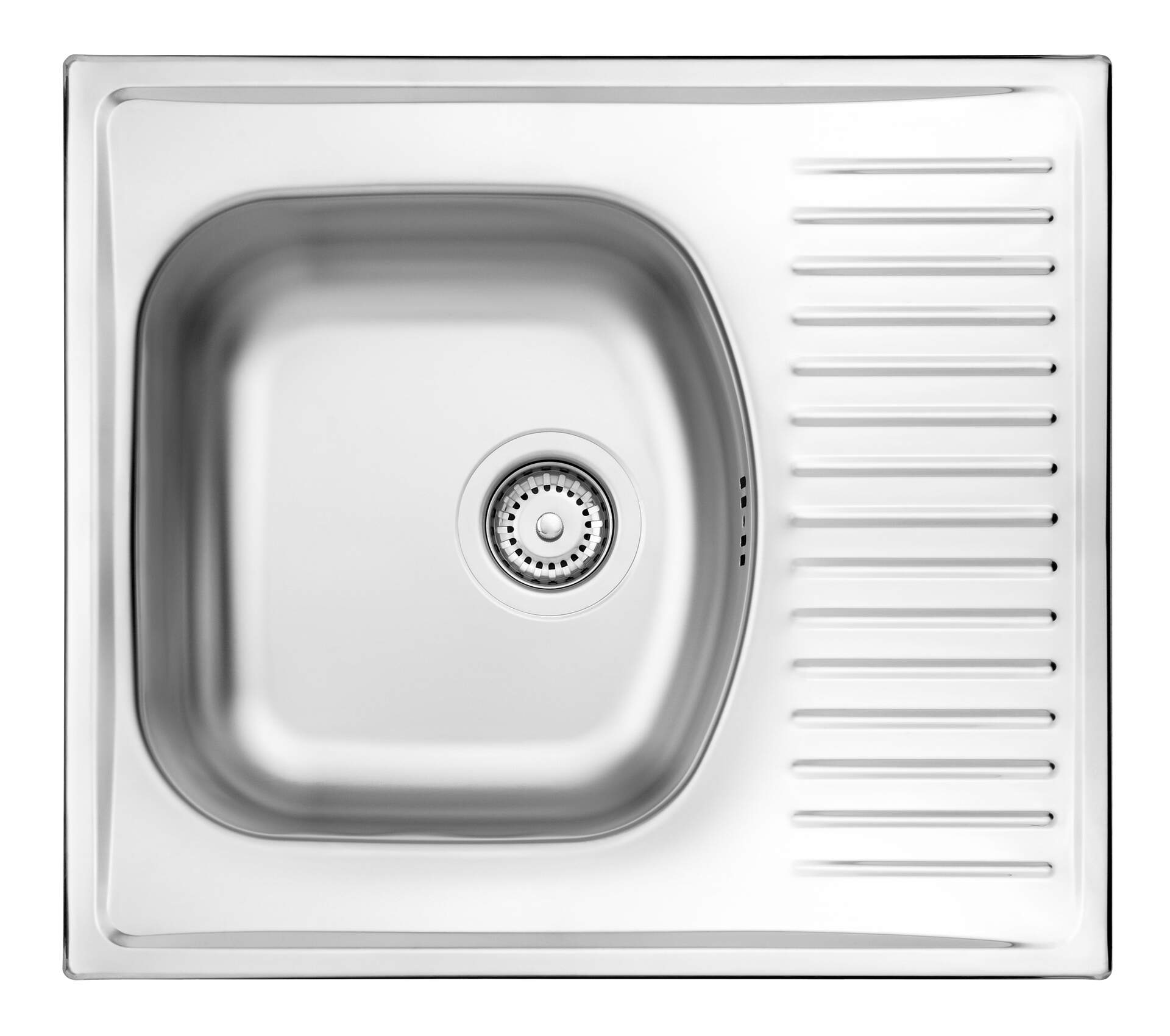 Deante Techno zlewozmywak stalowy 58x51 cm wpuszczany stal satynowa ZMU0113 - Wysyłka w 24h