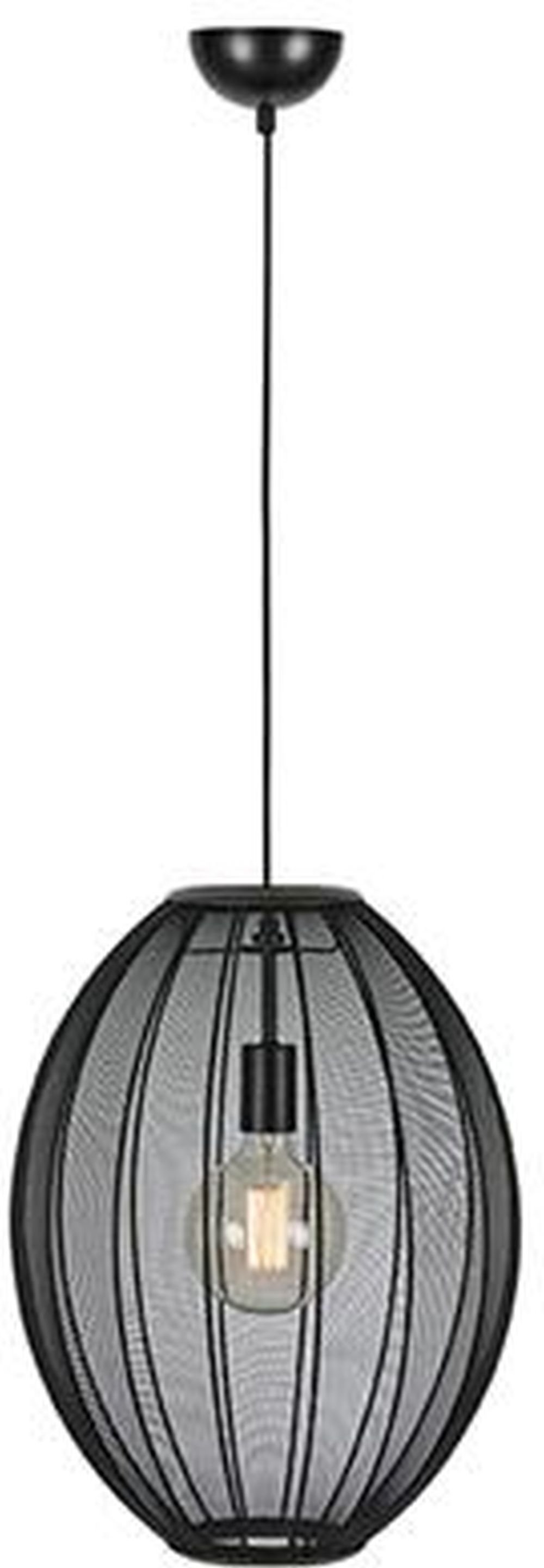 Markslöjd Florence lampa wisząca 1x40W czarny 108795