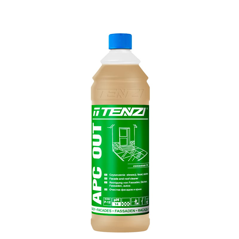APC OUT 5L do mycia dachów fasad kostki TENZI