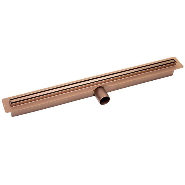 LAVEO Odpływ liniowy SLIM 60 cm różowe złoto COS_860D