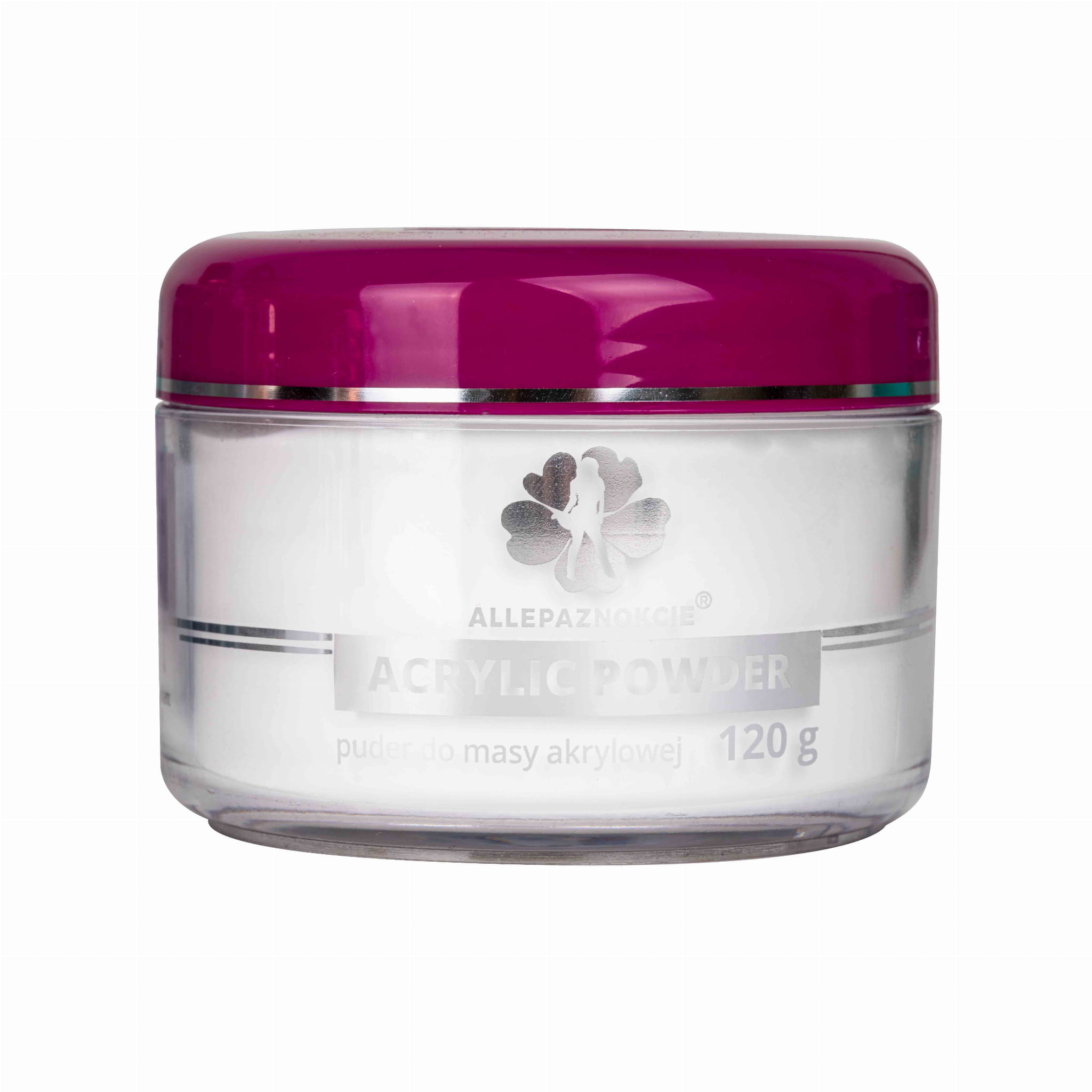 Puder akrylowy do paznokci Allepaznokcie Clear 120 g Nr 1