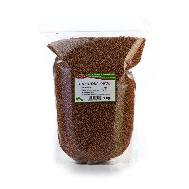 Kolendra ziarno 1 kg