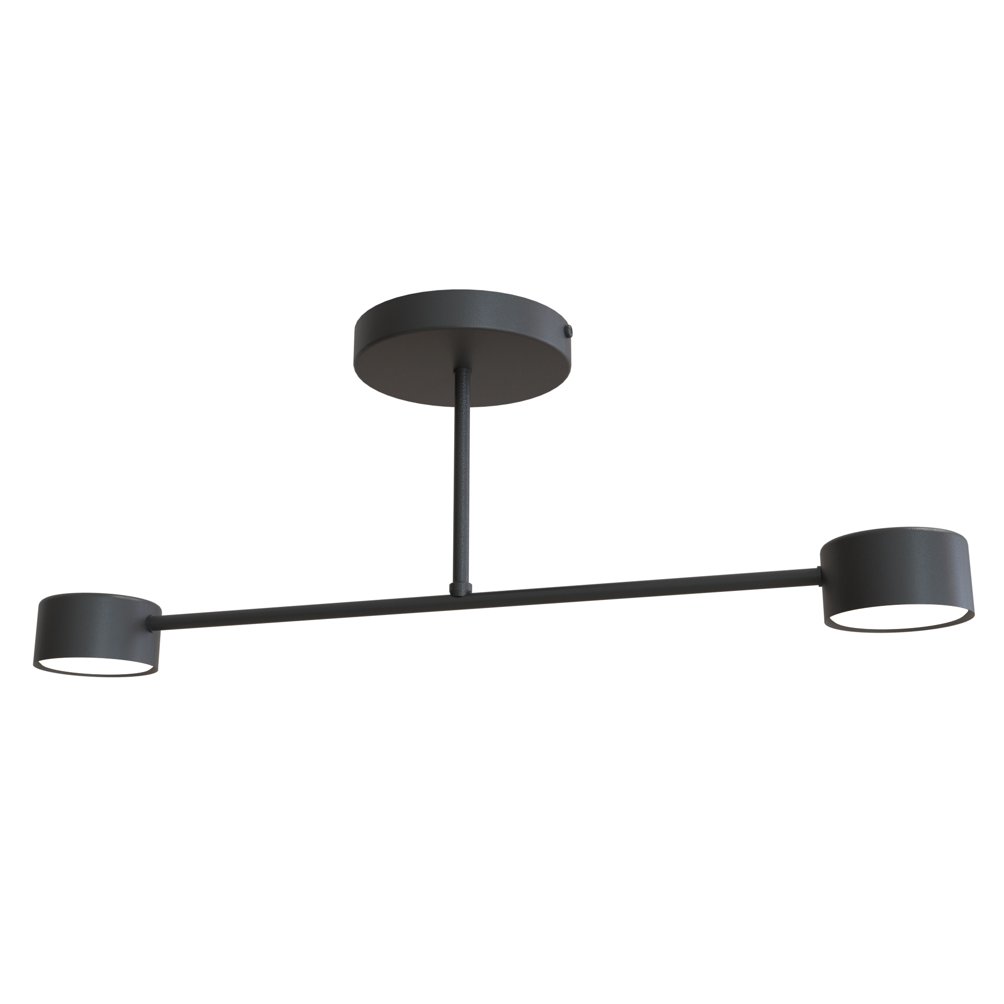Darmowa Dostawa - Lampa wisząca 2x10 W czarna Emibig Halo 13552