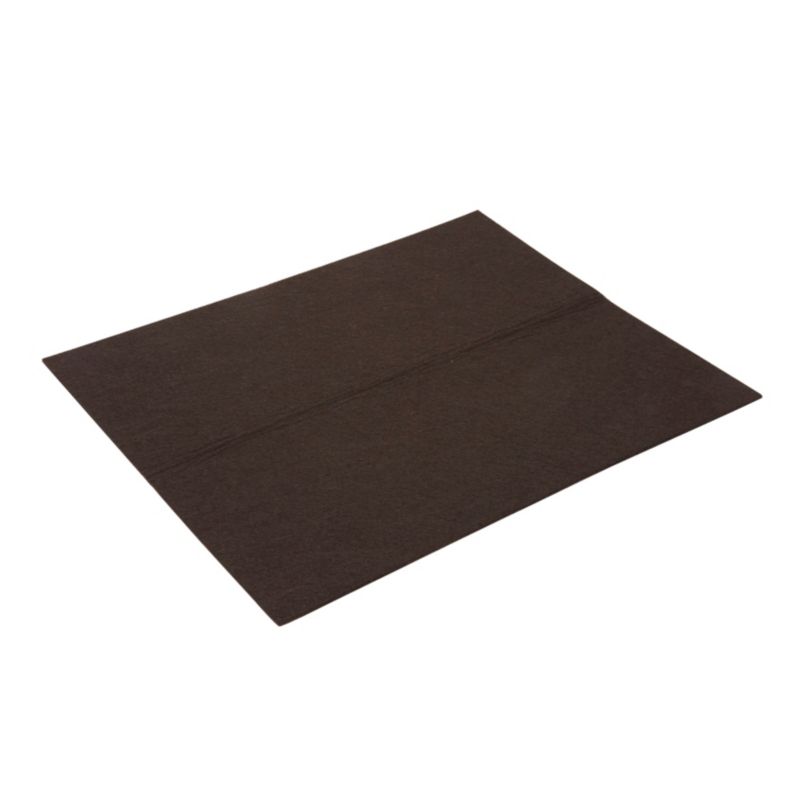 Podkładka filcowa samoprzylepna Diall 300 x 360 mm brązowa