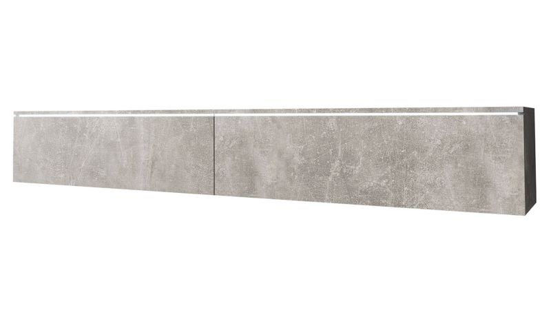 Szafka RTV MIRJAN 24 D 180 z oświetleniem LED beton 1 szt.
