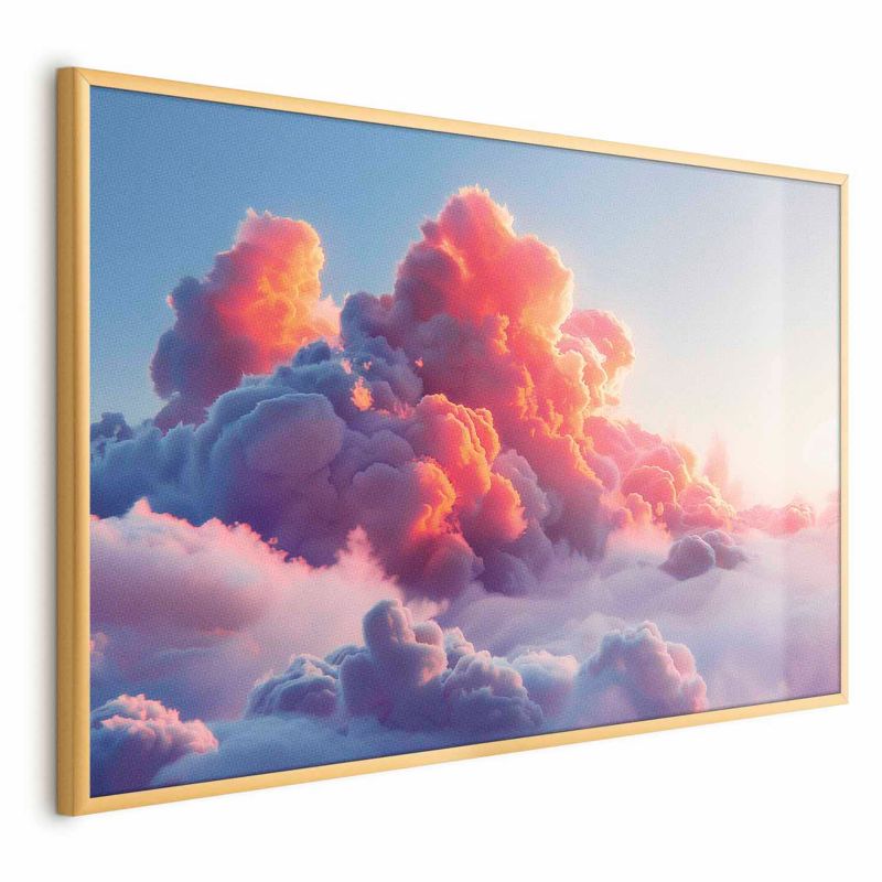 Plakat Artgeist Zmierzchowy spektakl 30x21 cm z ramą złotą 1 szt