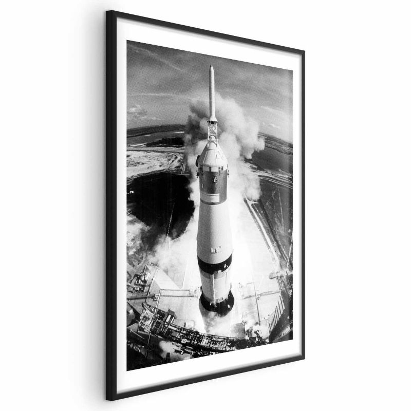 Plakat Artgeist Kosmiczna prędkość 60x90 cm z ramą czarną 1 szt