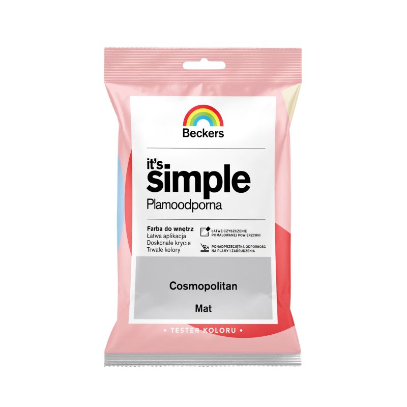 Tester farby kolorowej Beckers It's Simple cosmopolitan 0,05 l