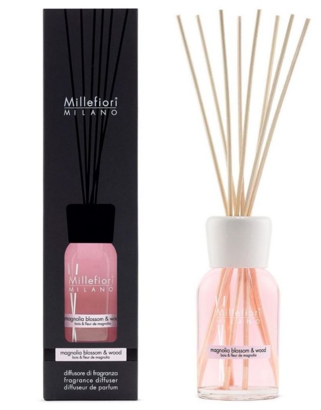 Dyfuzor pałeczki zapachowe MILLEFIORI Milano MAGNOLIA BLOSSOM & WOOD 250ml