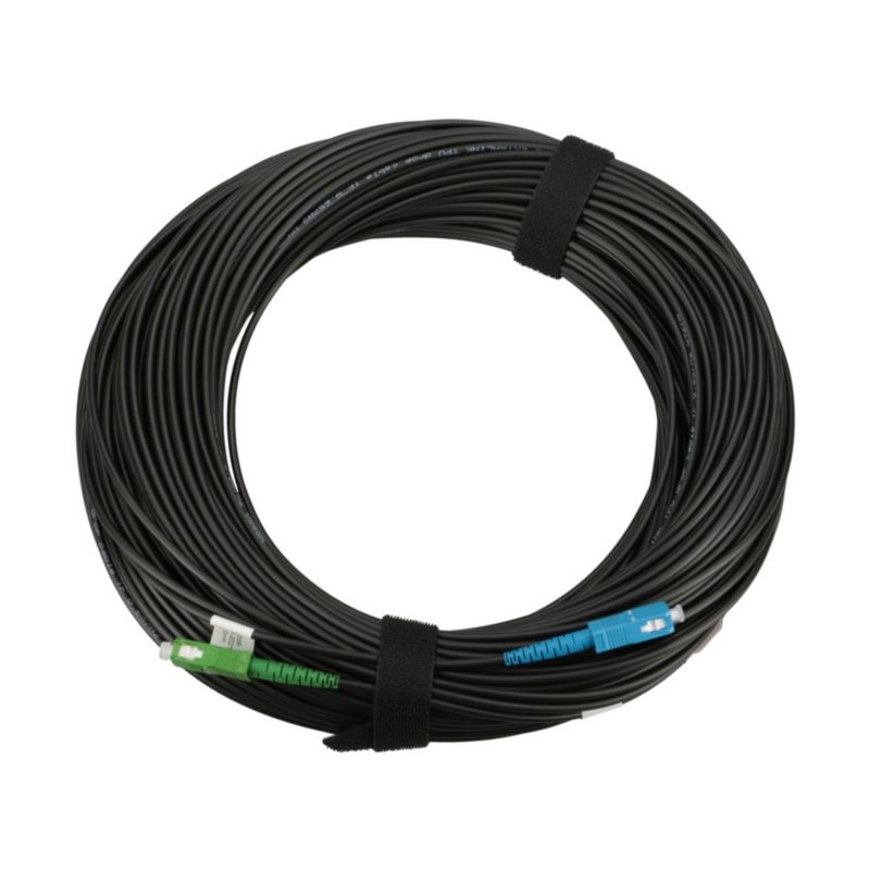 Patchcord Extralink SC/APC-SC/UPC Okrągły, wiszący, jednomodowy, Simplex, G.657A2, 60m 1szt