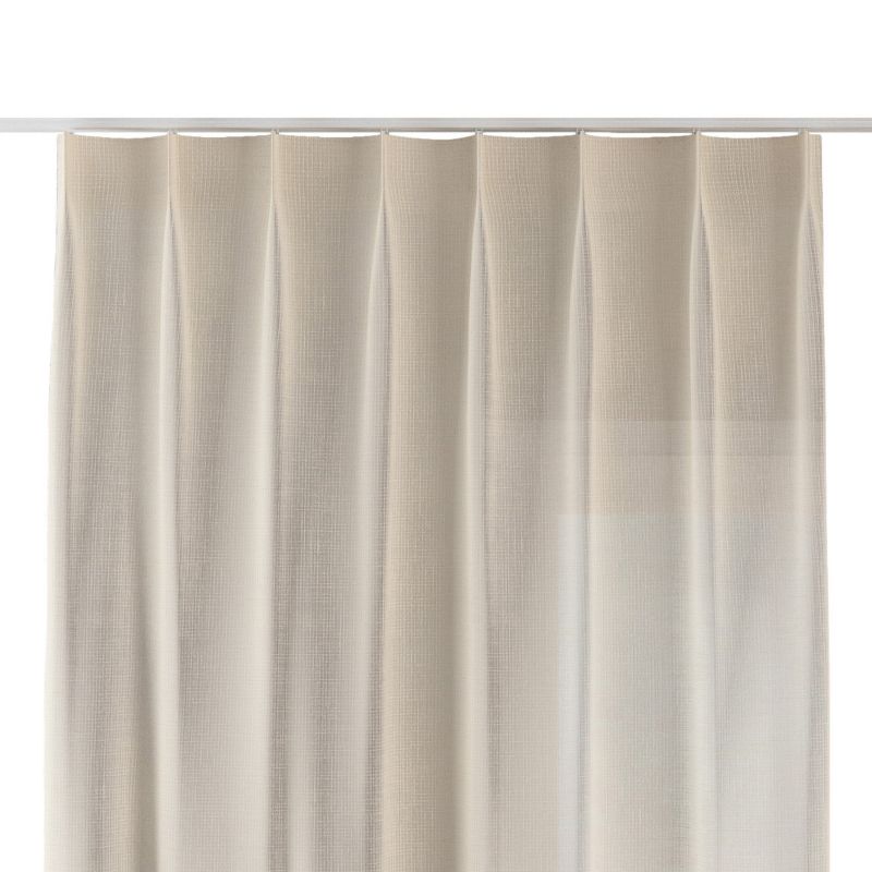 Zasłona na haczykach flex pojedynczych 130 x 260 cm Dekoria ecru 1 szt.