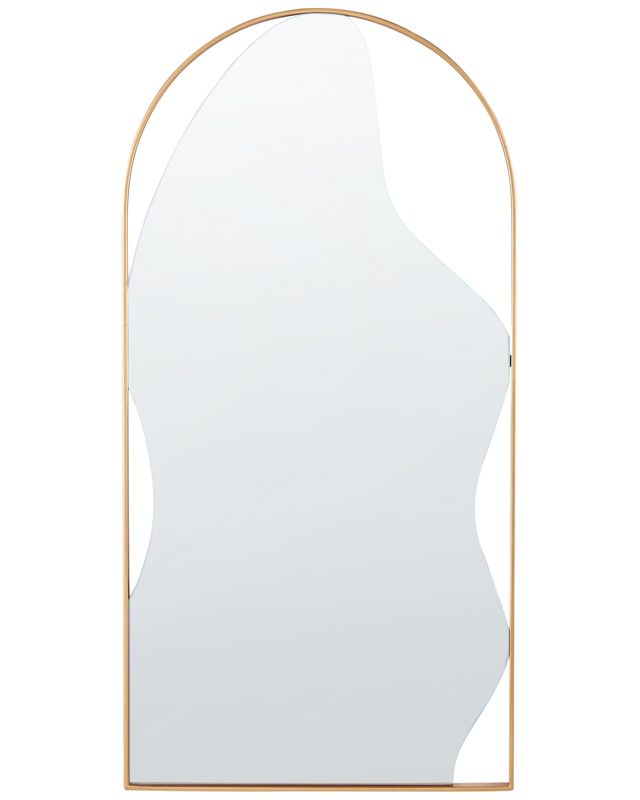 Lustro ścienne Colombier 41 cm 81 cm Metal Złoty 1 szt.