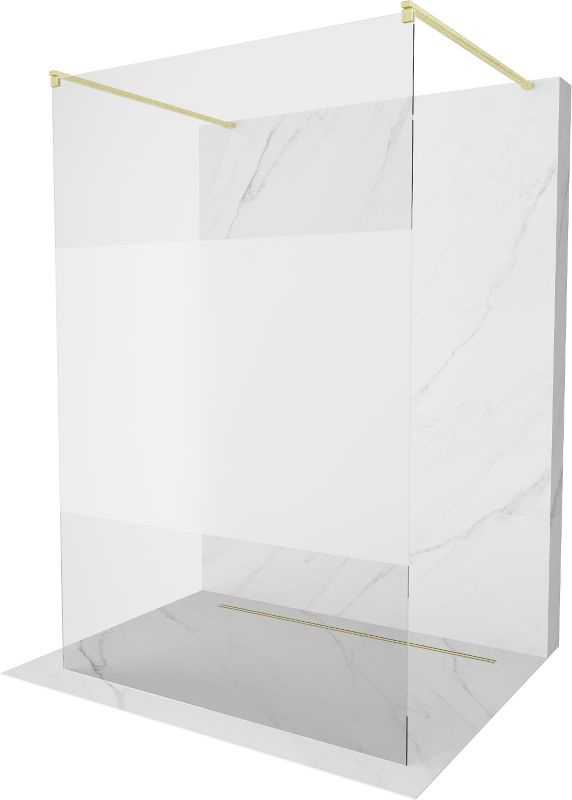 Ścianka prysznicowa Mexen Kioto złota 140x200 cm 800-140-002-55-35 1 szt.