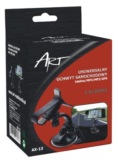 ART Uchwyt Samoch KLIPS AX13 12,5cm do urządzeń mobilnych - Henryx24