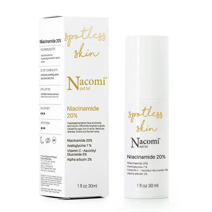 Nacomi Next Level Niacynamidy 20% punktowe serum na przebarwienia 30 ml