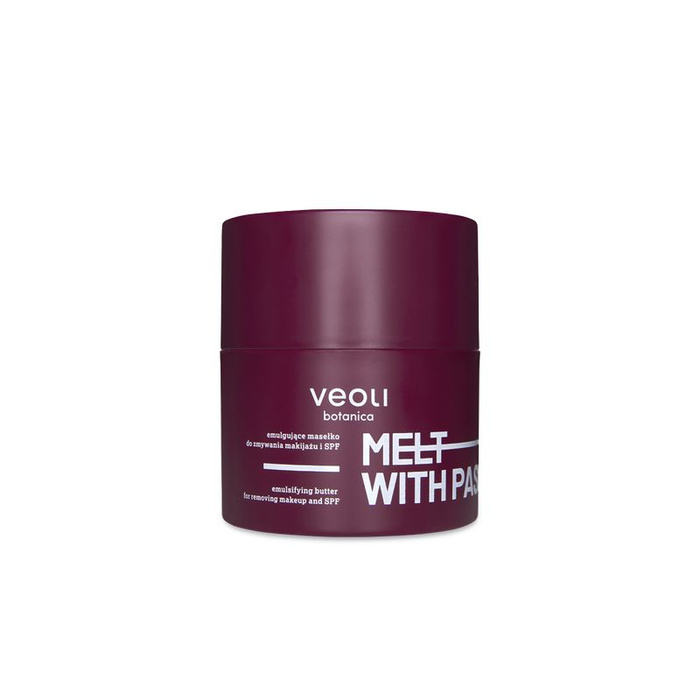 Veoli Botanica MELT WITH PASSION emulgujące masełko do zmywania makijażu i SPF