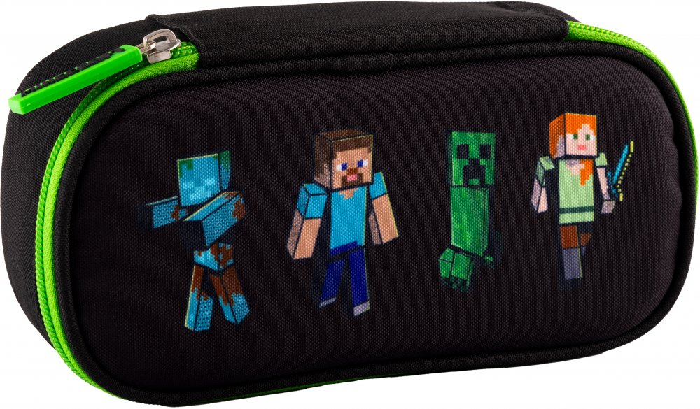 Piórnik szkolny Astra Minecraft AC6, saszetka, bez wyposażenia