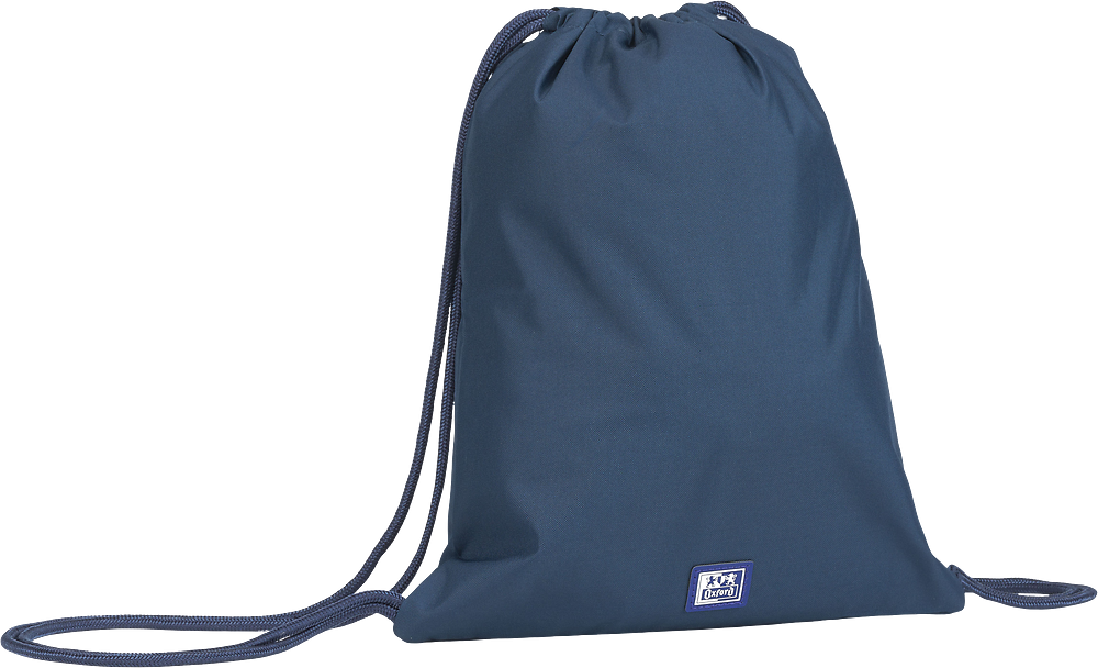 Worek na buty Oxford School, 46x36cm, jeansowy