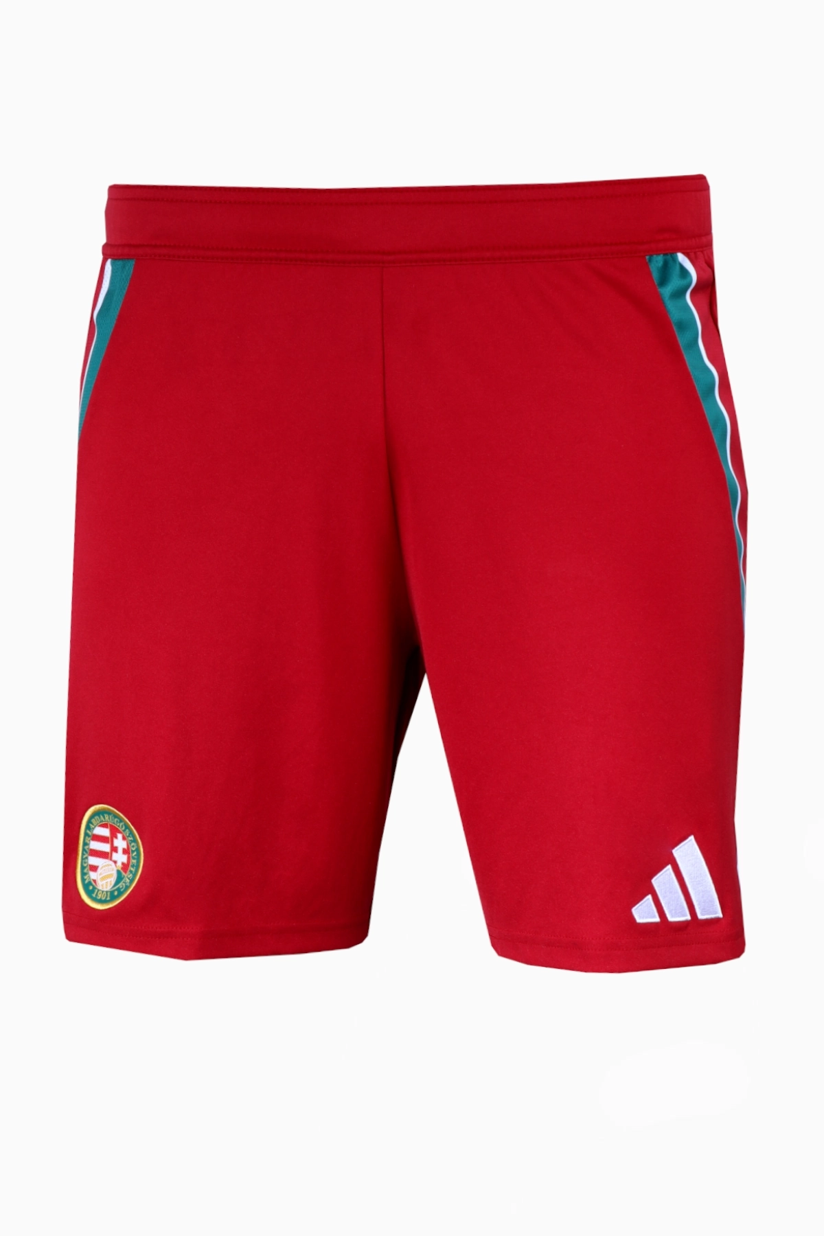 Spodenki Reprezentacji Węgier adidas 2024 Wyjazdowe - Czerwony