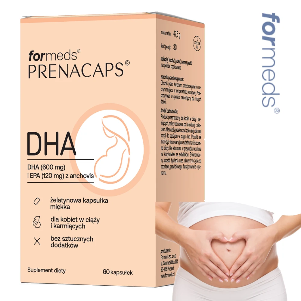 PRENACAPS DHA 30 porcji Formeds