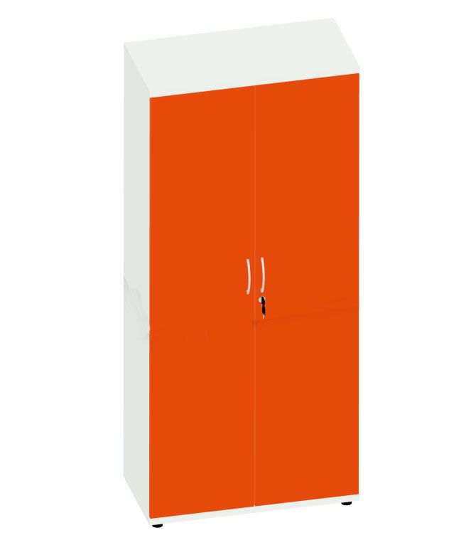 HEBE TS501 szafa podwójna 80,2x40x184,1h (Kolor korpusu: Orzech Saleve)