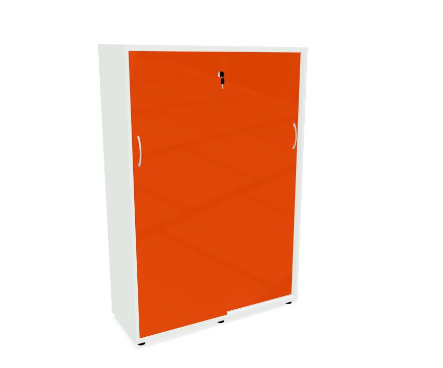 HEBE TS115 szafa z drzwiami przesuwnymi 100,2x40x148,8h (Kolor korpusu: Wiąz Baron)