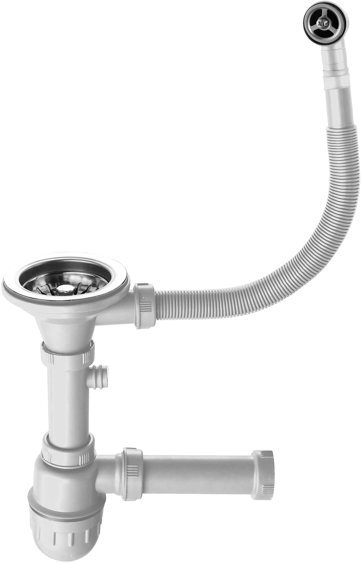 Quadron syfon zlewozmywakowy stalowy BM1G4 - Wysyłka w 24h