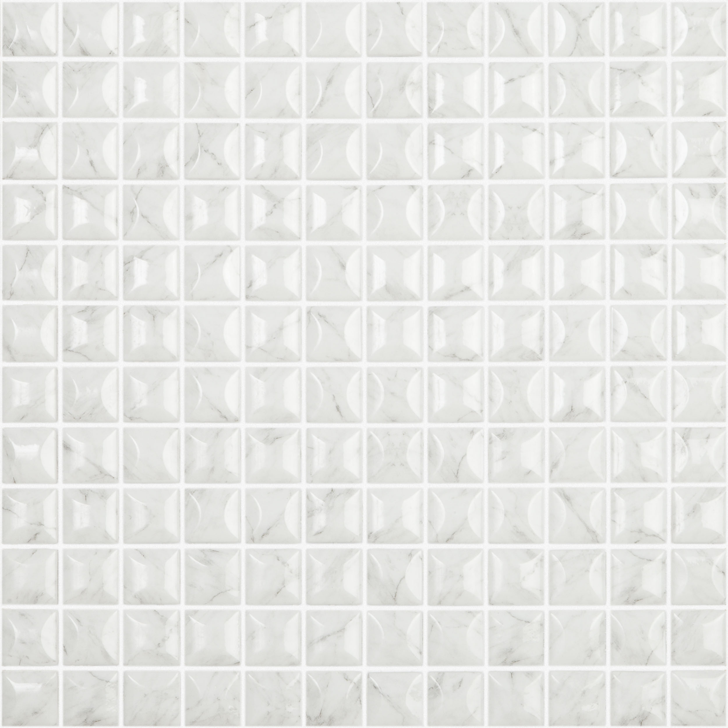 Vidrepur Mozaika Carrara Grey BR 5300 mozaika ścienna 31,5x31,5 cm