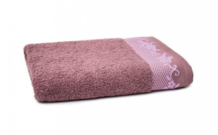 Ręcznik BJORK 70x140 wz. Fiolet