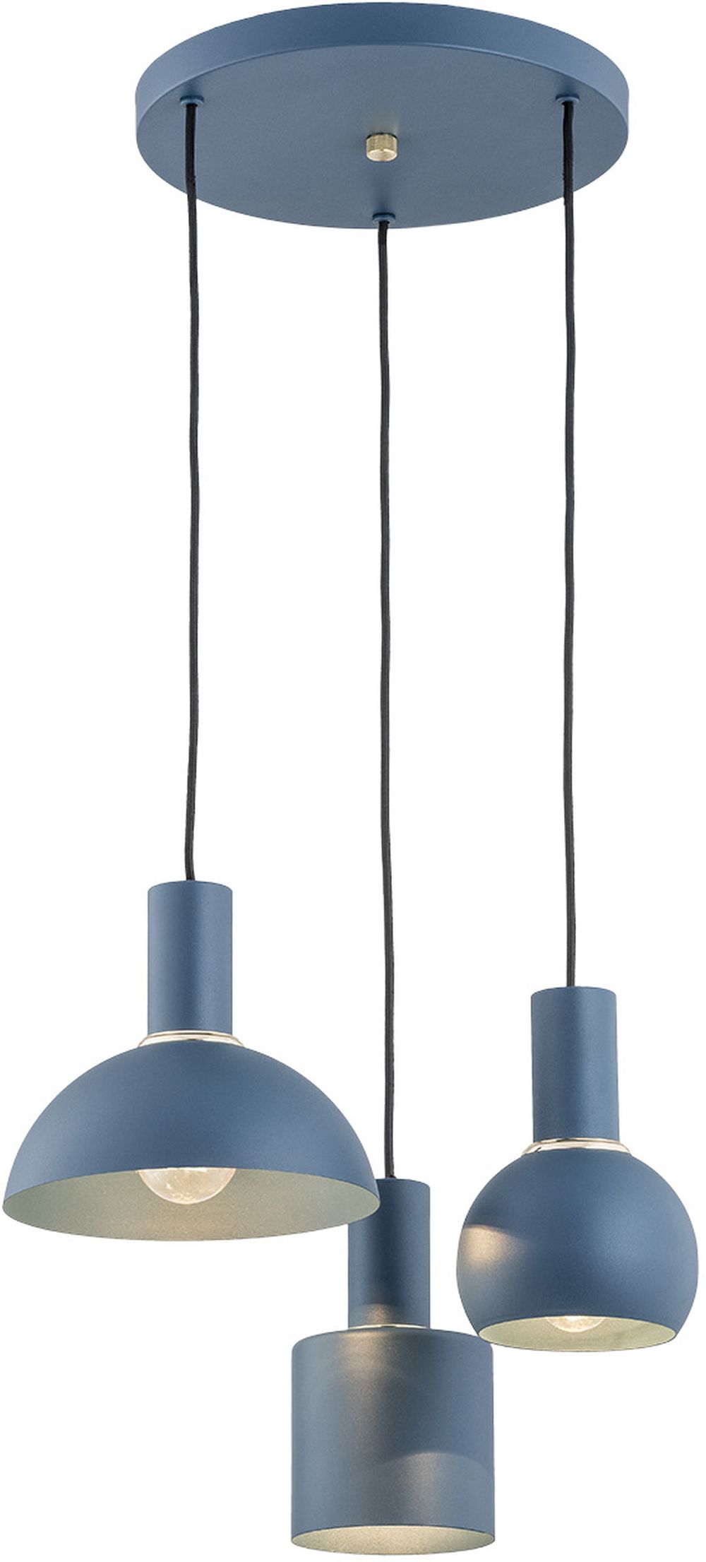 Darmowa Dostawa - Lampa wisząca 3x15 W mosiądz Argon Sines 1471