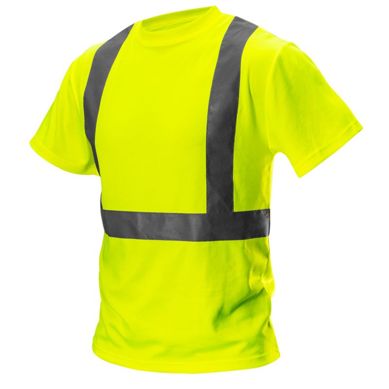 T-shirt roboczy ostrzegawczy NEO TOOLS intensywna widzialność S żółty 1 szt.