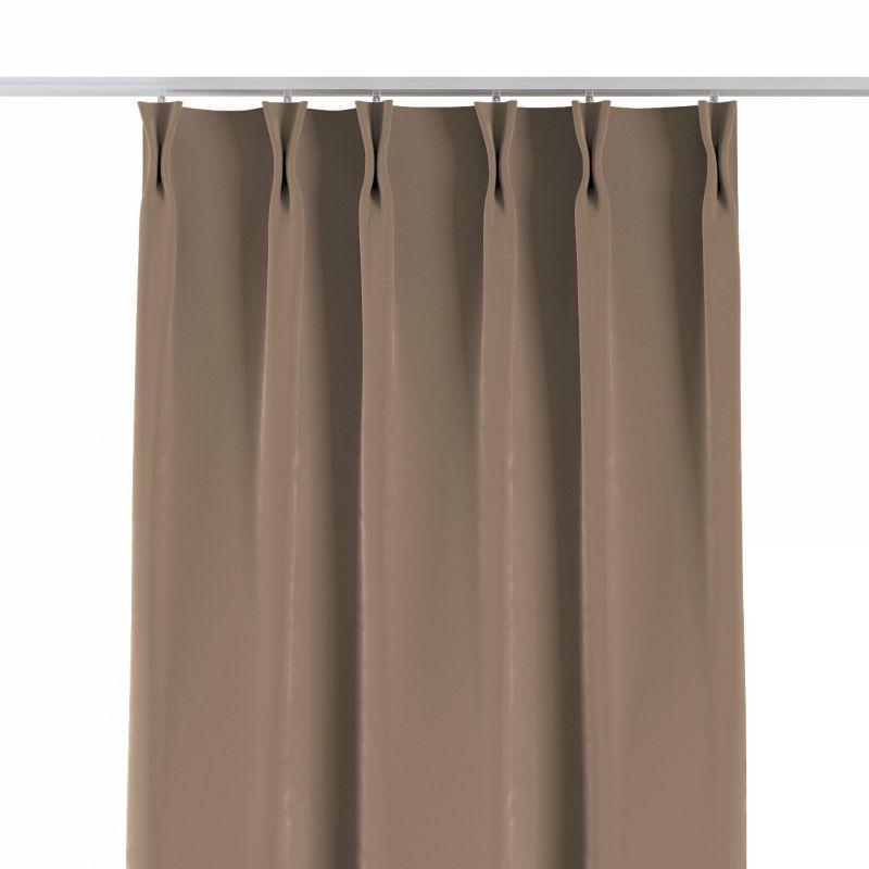 Zasłona na haczykach flex podwójnych 140 x 260 cm Dekoria beżowy 1 szt.