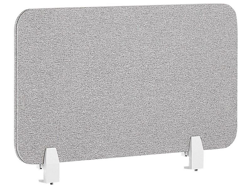 Przegroda biurkowa Jasnoszary Wally 72 x 40 cm 1 szt.