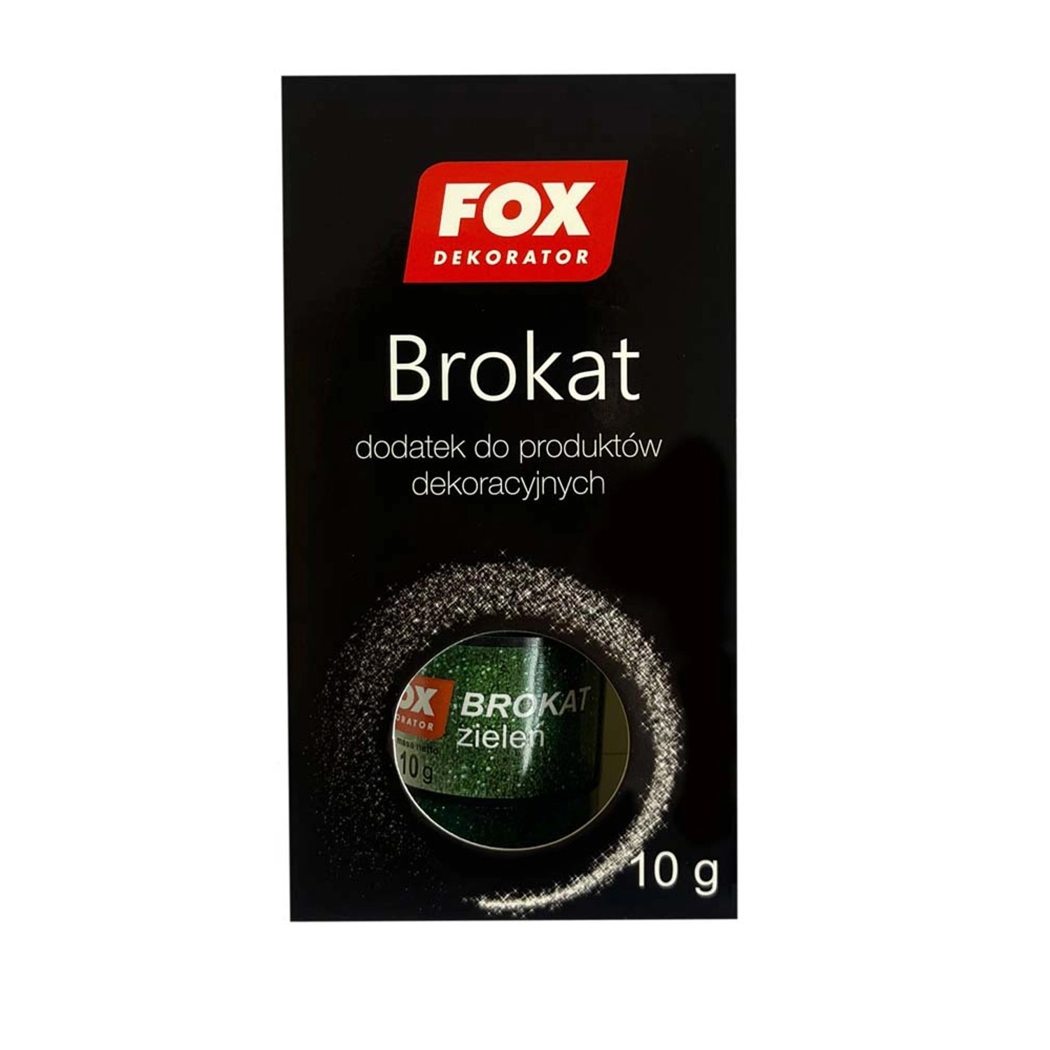 Brokat zieleń FOX 10g