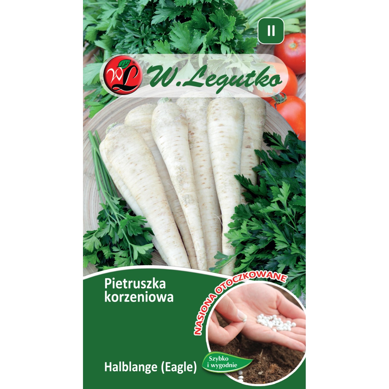 Pietruszka Halblange Eagle otoczkowana