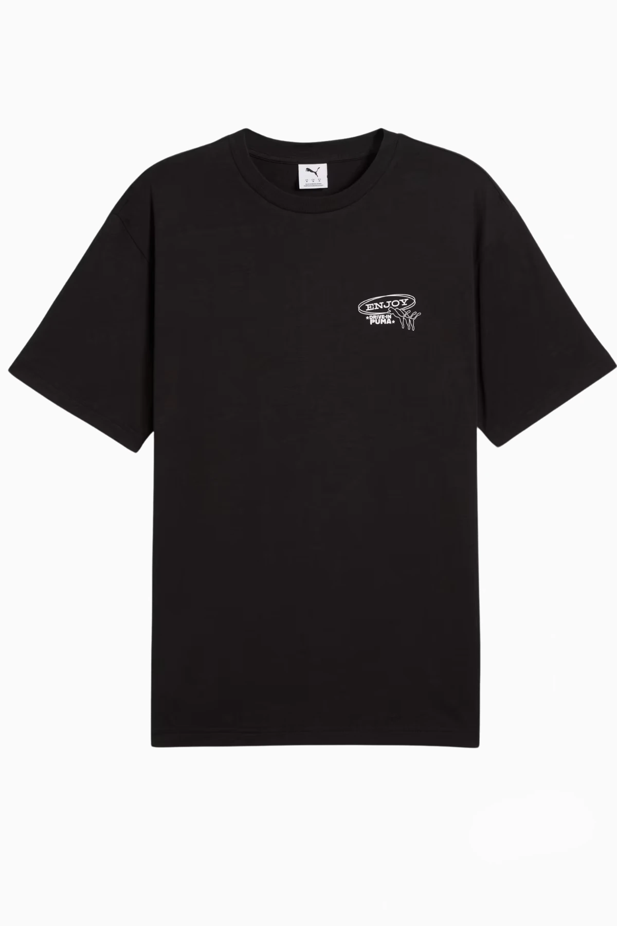 Koszulka Puma Graphics Drive-In Tee - Czarny