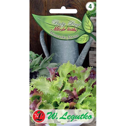 1 szt, Baby Leaf - Fitness Mischung - Samen: Ilość w opakowaniu: 1.5 g