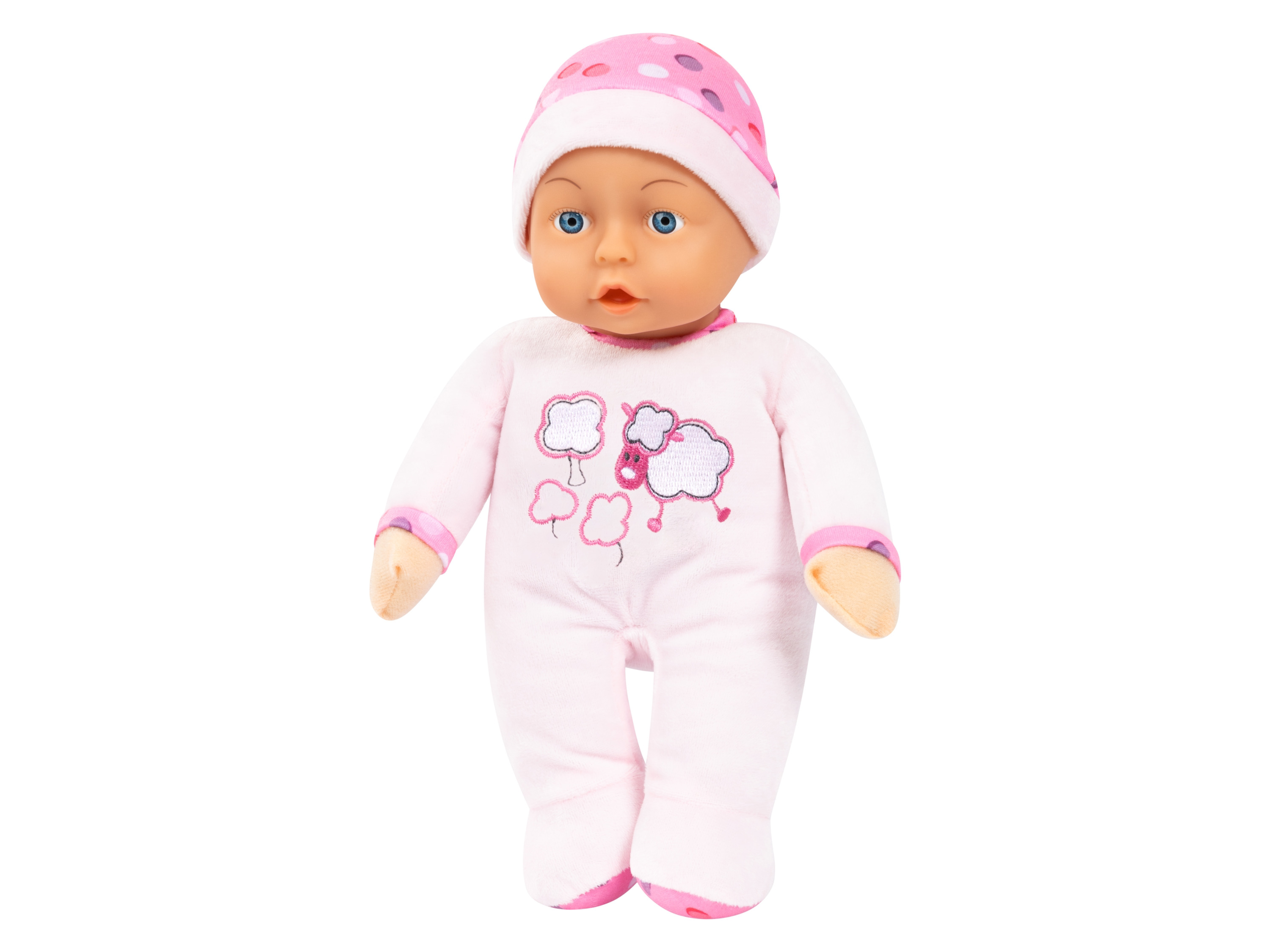 Bayer Design Lalka bobas My First Baby Różowy