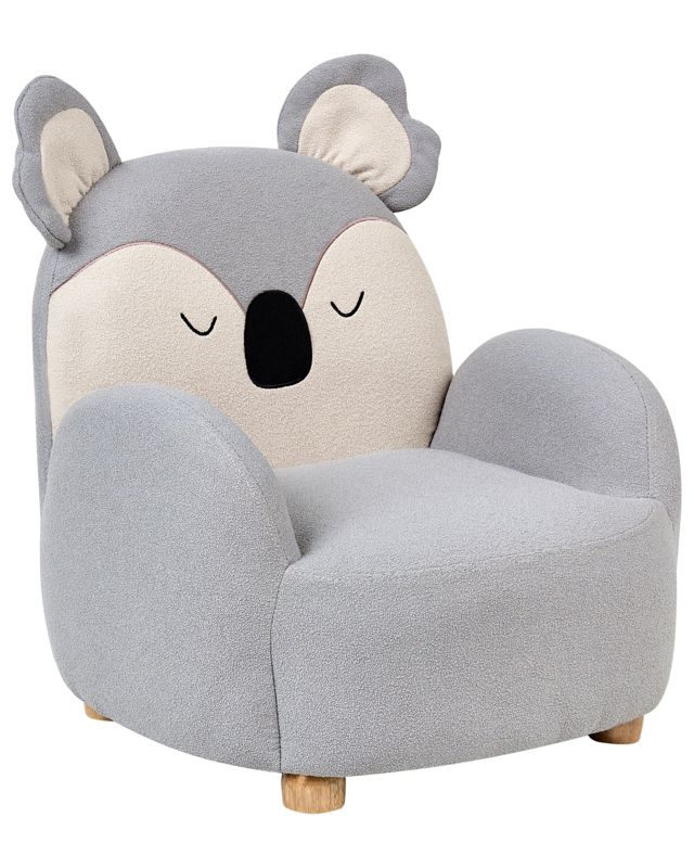 Fotel dziecięcy koala szary Hervik 1 szt.