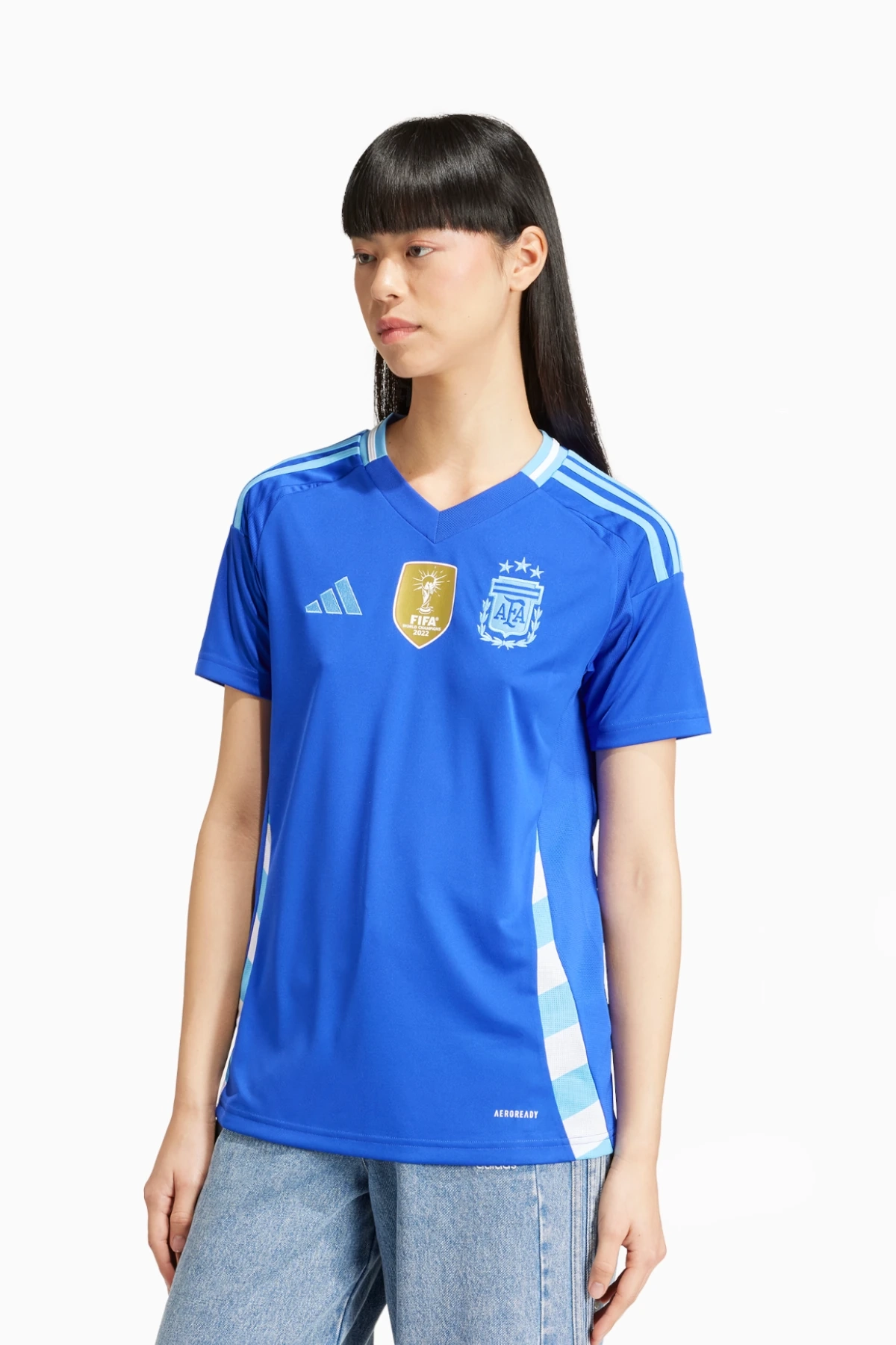 Koszulka Reprezentacji Argentyny adidas 2024 Wyjazdowa Damska - Niebieski