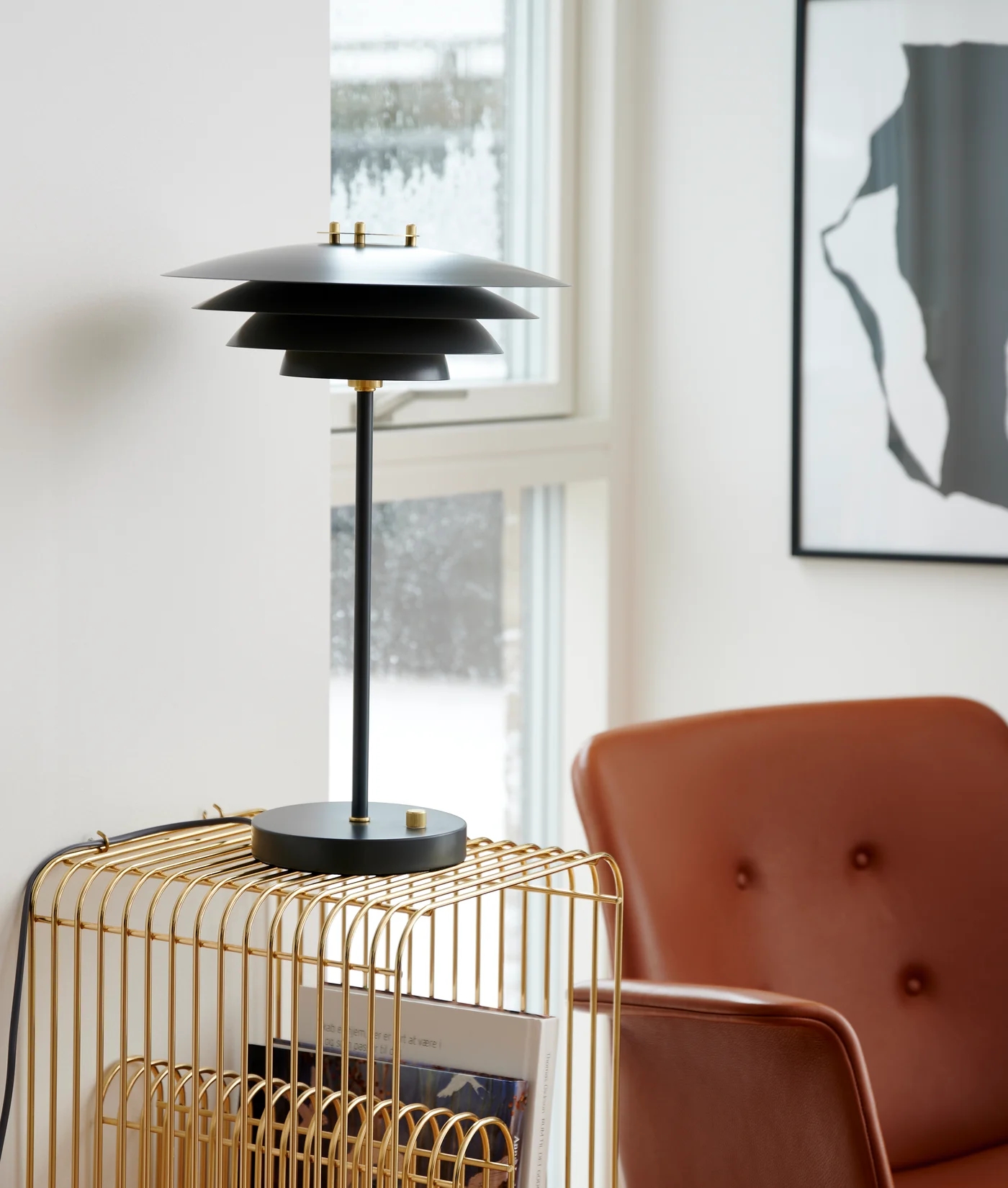 Nordlux Bretagne lampa stołowa 1x25W szara 2213485010