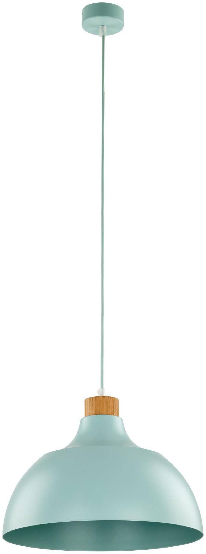 TK Lighting Cap lampa wisząca 1x15 W zielona 5901