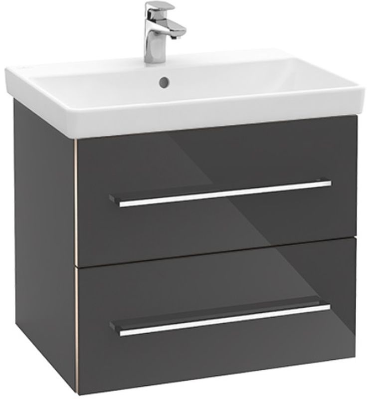 Villeroy & Boch Avento szafka 58 cm podumywalkowa wisząca Crystal Grey A88900B1