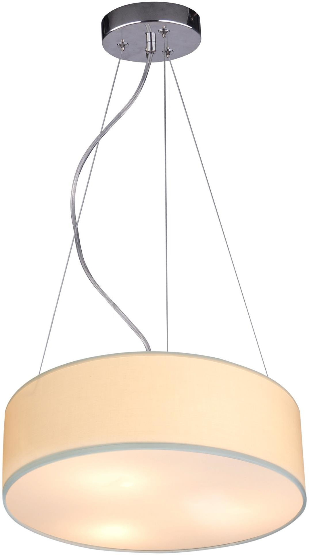 Candellux Kioto lampa wisząca 3x40W kremowy 31-67739