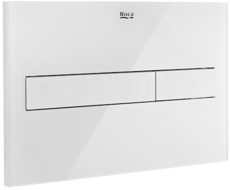 Roca PL7 przycisk spłukujący biały mat/szkło A890188309 - Wysyłka w 24h