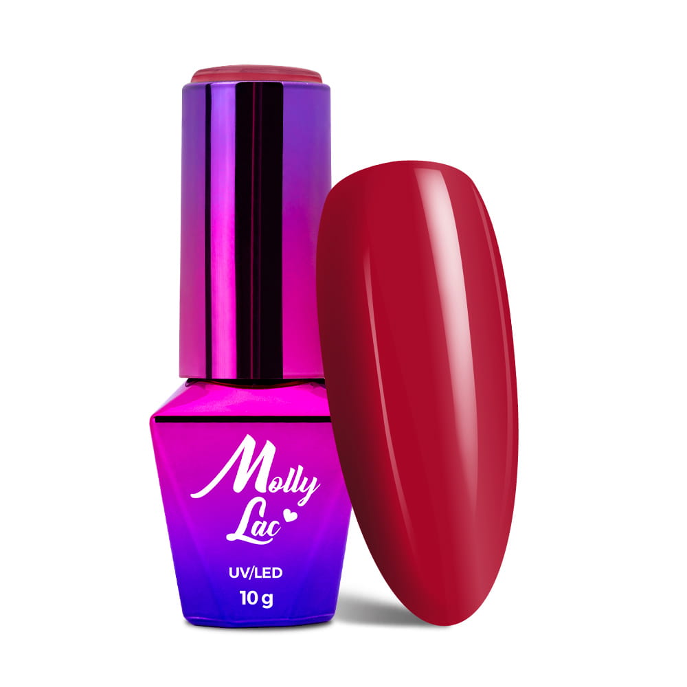 Lakier hybrydowy MollyLac Glamour Women Red Carpet 10 g Nr 8