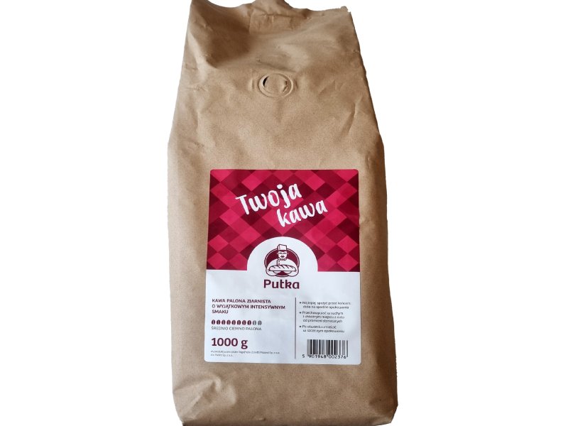 Twoja Kawa Putka 1 kg - Piekarnie Cukiernie Putka