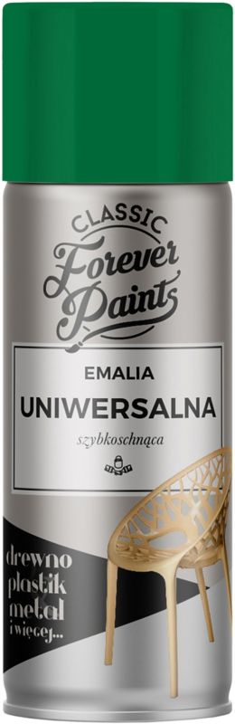Emalia uniwersalna szybkoschnąca Forever Paints 400 ml zielona miętowa