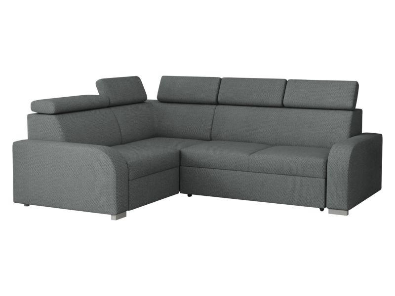 Narożnik MIRJAN 24 do salonu Oslo 2rR1 80 ciemnoszary welur 1 szt.
