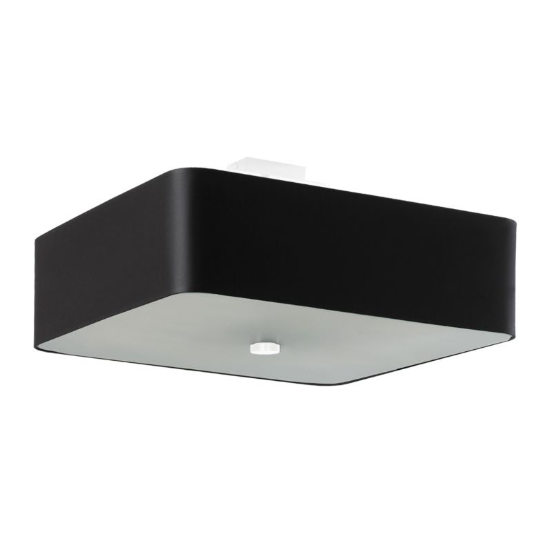 Plafon Sollux Lighting LOKKO 45 czarny 1 szt.